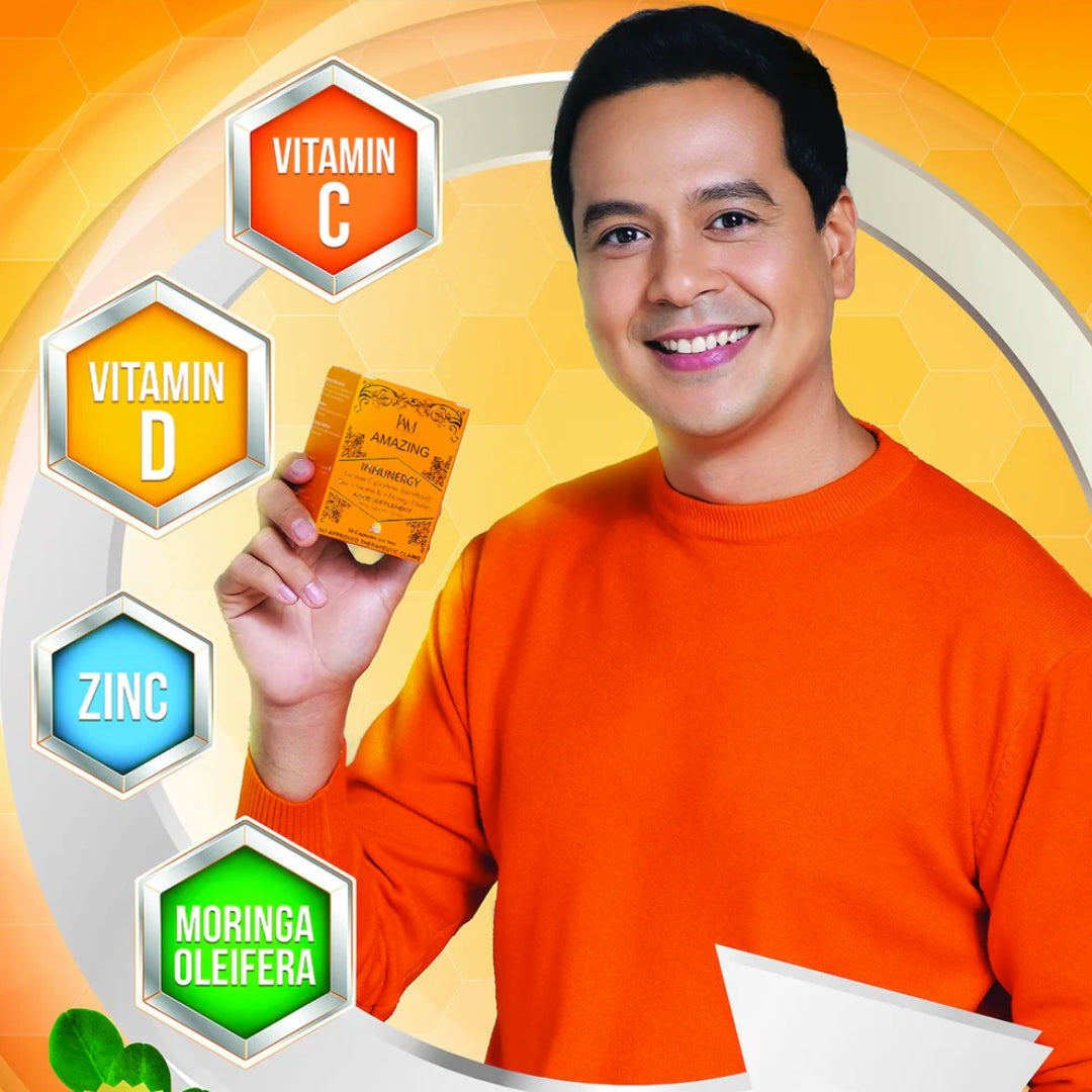 Immunergy | Vitamin C With Zinc Vitamin D and Moringa Oleifera | Food Supplement