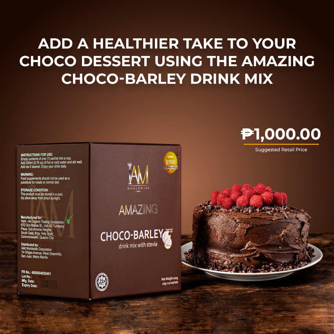 Amazing Choco Barley | 1 box | 10 Sachet