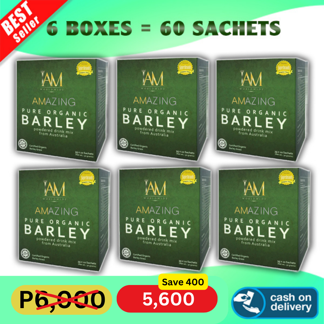 Membership Package for Personal Use | 6 Boxes Amazing Barley