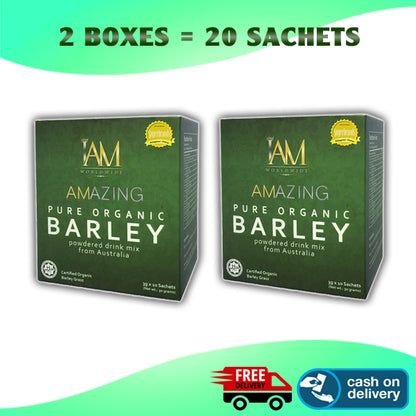 Amazing Pure Organic Barley from Australia | 2 Boxes