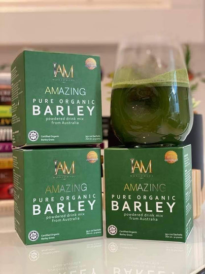 Amazing Pure Organic Barley from Australia | 3 Boxes