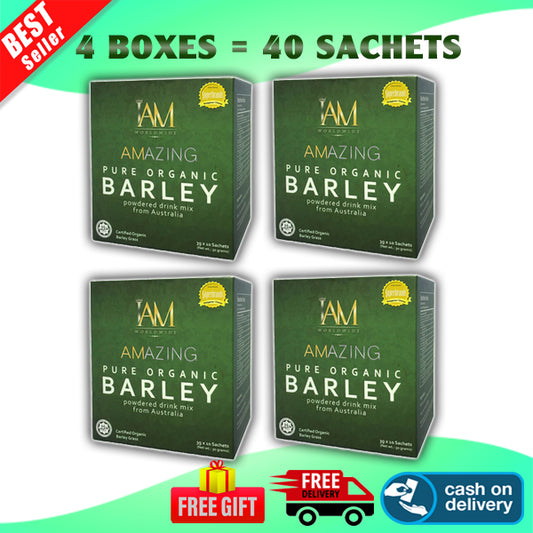 Amazing Pure Organic Barley from Australia | 4 Boxes