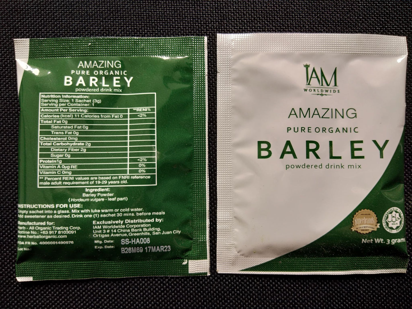 Membership Package for Personal Use | 6 Boxes Amazing Barley