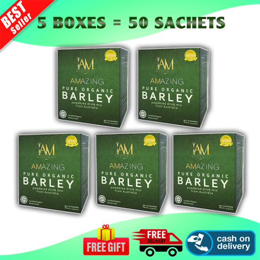 Amazing Pure Organic Barley from Australia | 5 Boxes